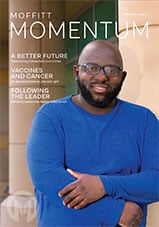Momentum magazine cover, Volume 8, Issue 1