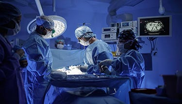 A surgical team at Moffitt Cancer Center