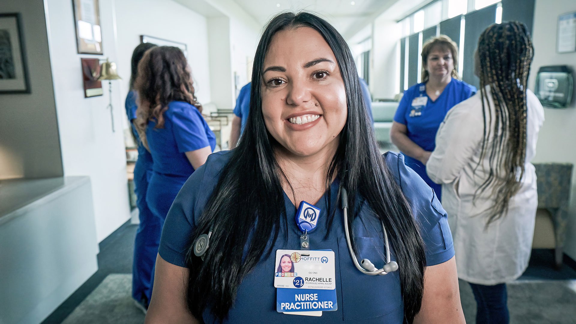 Nurse practitioner at Moffitt, just one type of Florida nursing job.