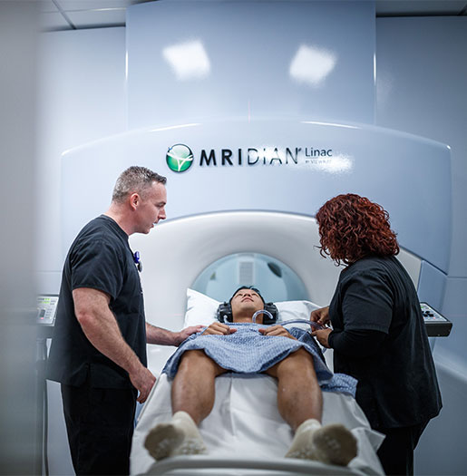 Patient in a MRIndian Machine