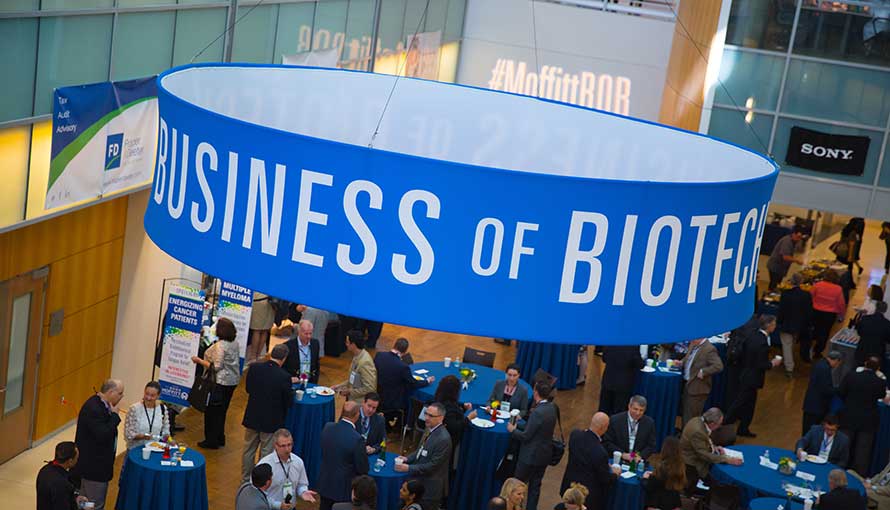 The Business Of Biotech conference floor