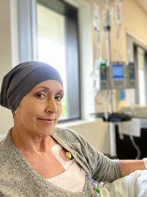 Tanya Repka recalls how lonely it was to go through chemo treatment during the pandemic. Her daughter’s pillows provided comfort for her and other patients.