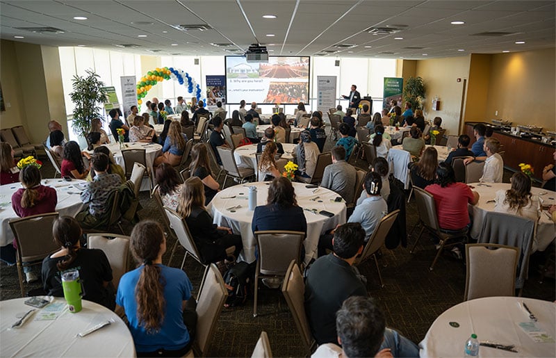 The annual Cancer PhD Student Welcome Reception was held on Sept. 13. 