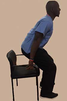 stand from a chair