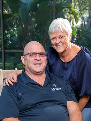 Robert and his wife, Lisa, happened to come to Moffitt the same month the new surgical hospital opened. He was the first patient to benefit from the new intraoperative MRI.  
