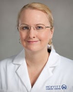 Dr. Sarah Hoffe, section head of Gastrointestinal Radiation Oncology 