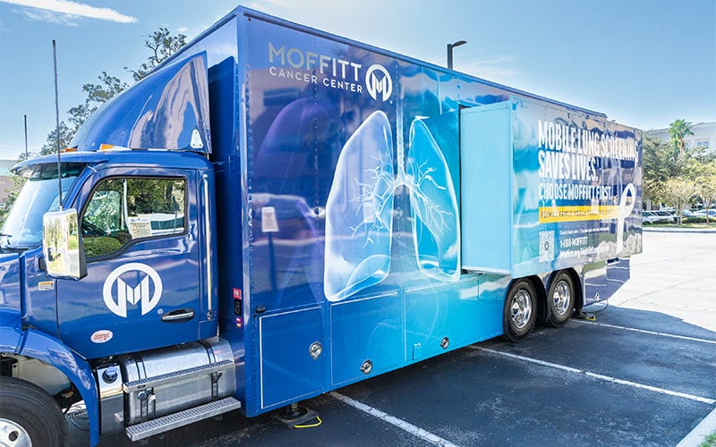 Mobile Lung Unit Ribbon Cutting