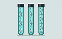 Graphic of test tubes