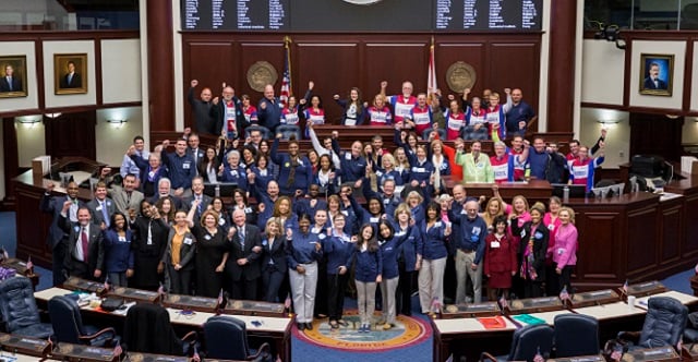 Moffitt Day at the state capital
