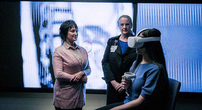 Virtual Reality used in GI treatment