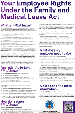 Medical Leave Act poster