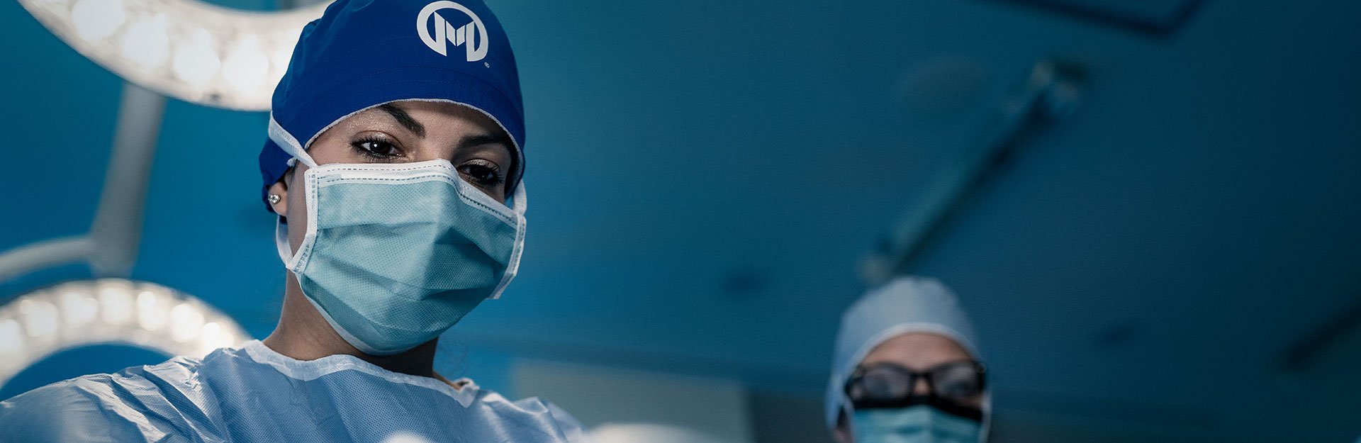 Dr. Monica Avila in the operating room