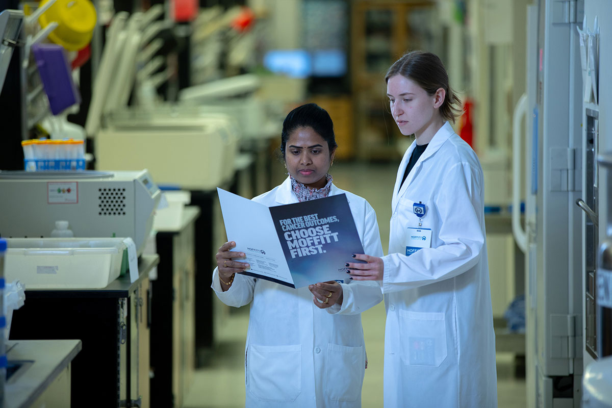 moffitt researchers look at brochure