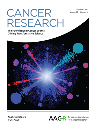 cover image of cancer research journal