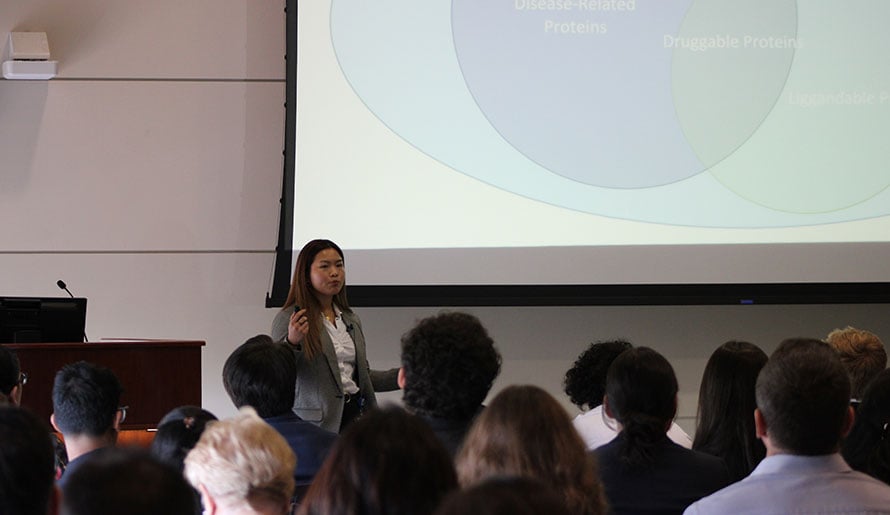 SPARK intern during Research Day